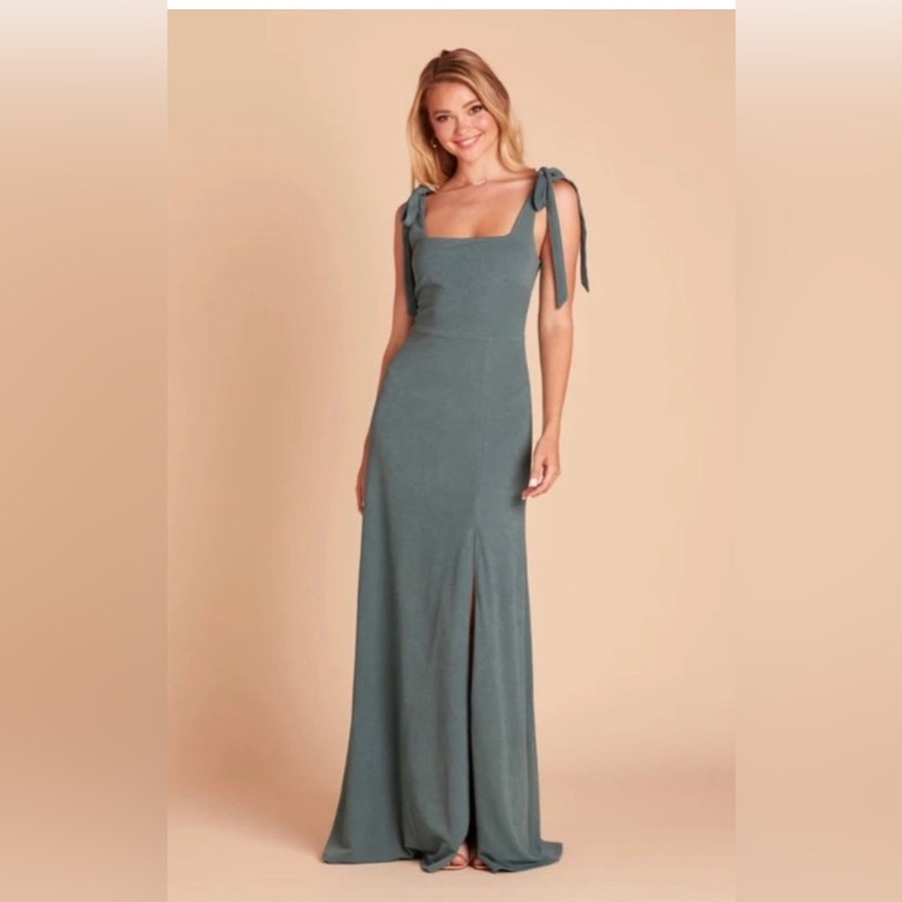 Birdy Grey “Alex” dress in Sea Glass green - Crepe fabric